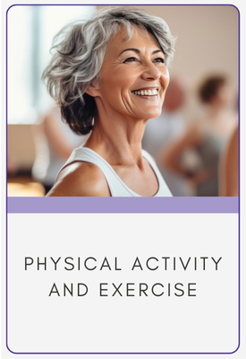 a woman in a fitness class