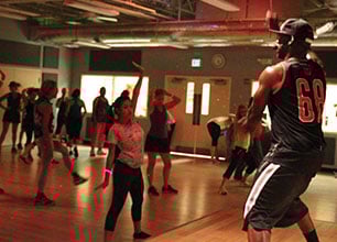 BodyJam Group Fitness Class - Cardio workout