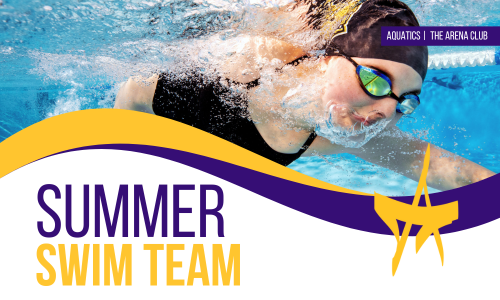 Photo of a swimmer with the title