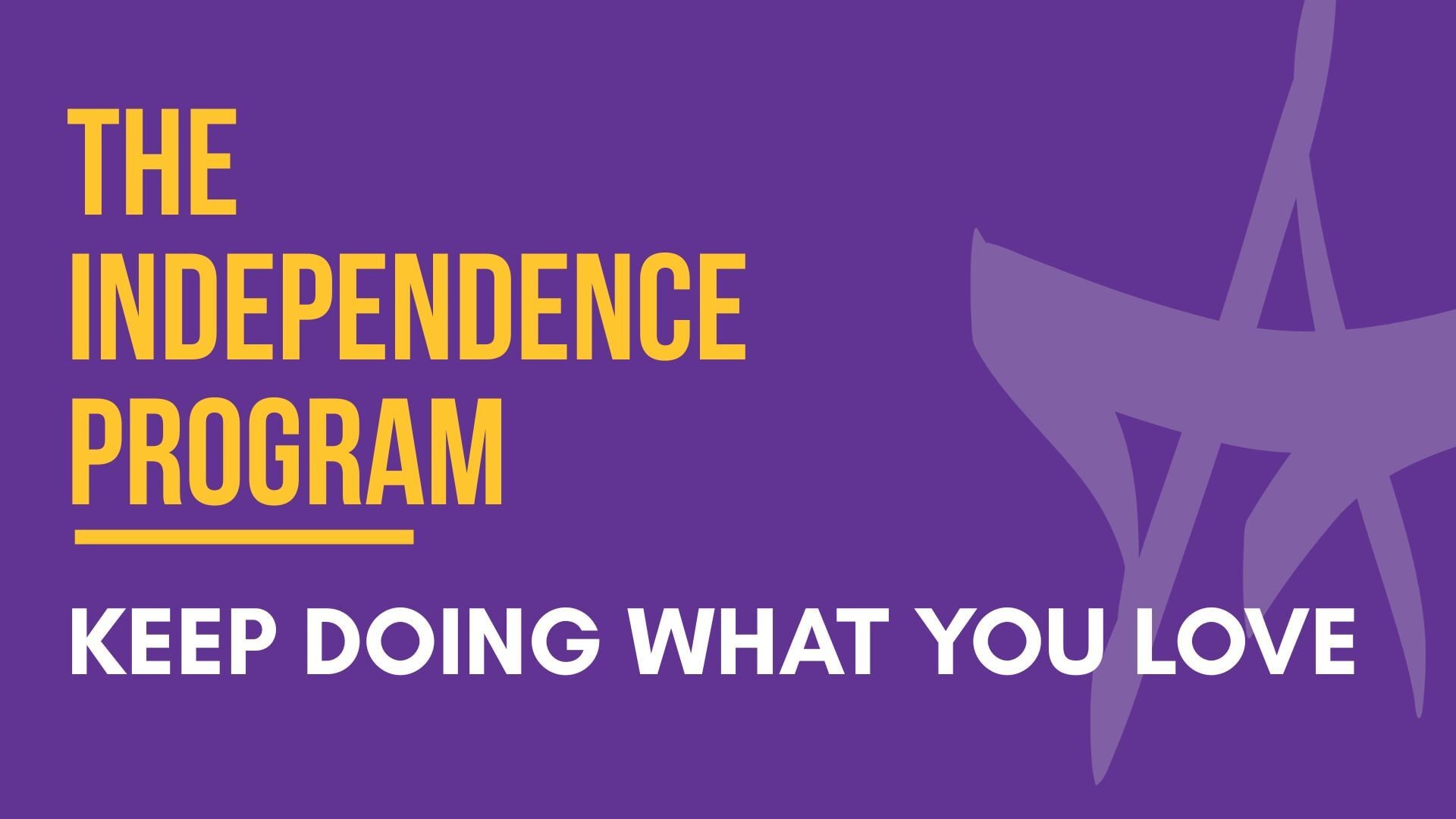 The Independence Program Header